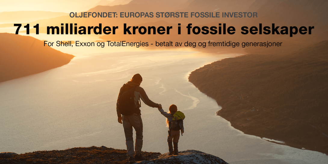 Oljefondet er Europas største fossilinvestor